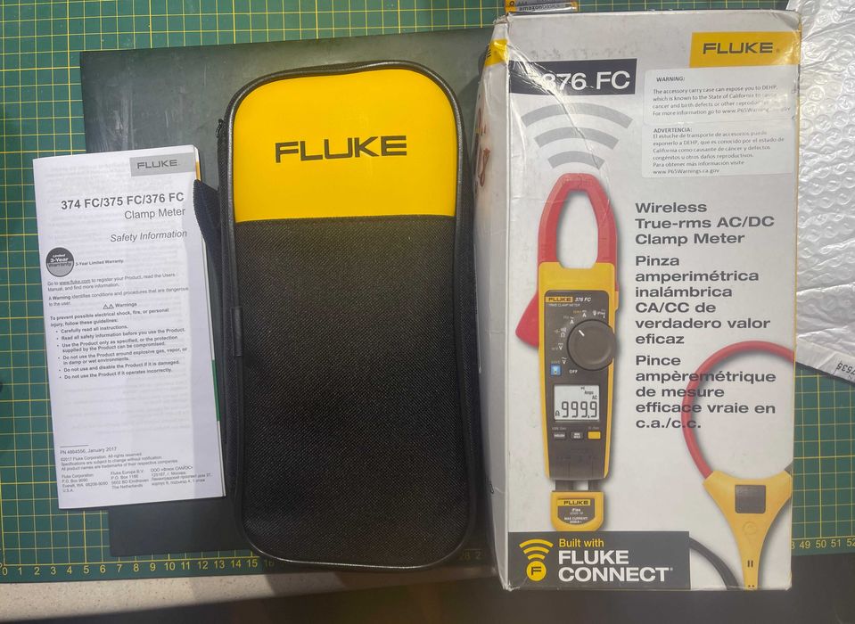 FLUKE 376 FC AC / DC Ампер клещи - Нови