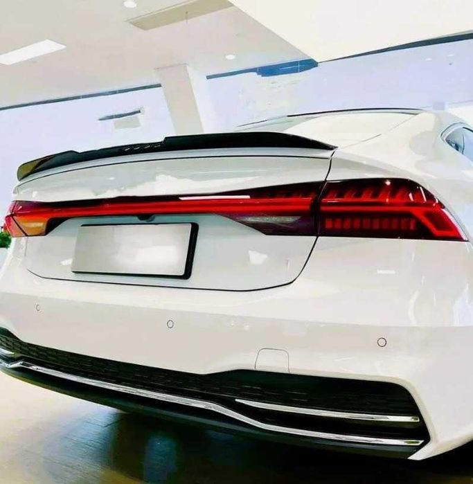 Eleron M4 Lip Codita Portbagaj Audi A7 C8 S7 (2019-2025), Negru Lucios