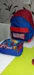 Set ghiozdan+gentuță Marvel