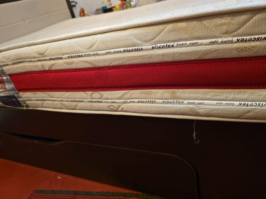 Pat dormitor + saltea