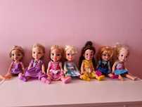 Papusi disney elsa ana rapunzel alba ca zapada
