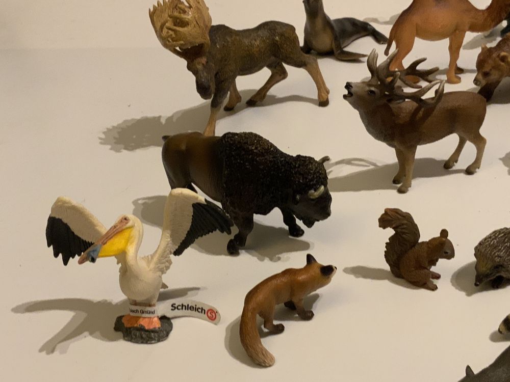 colectie  figurine Schleich / Papo animale salbatice raritati