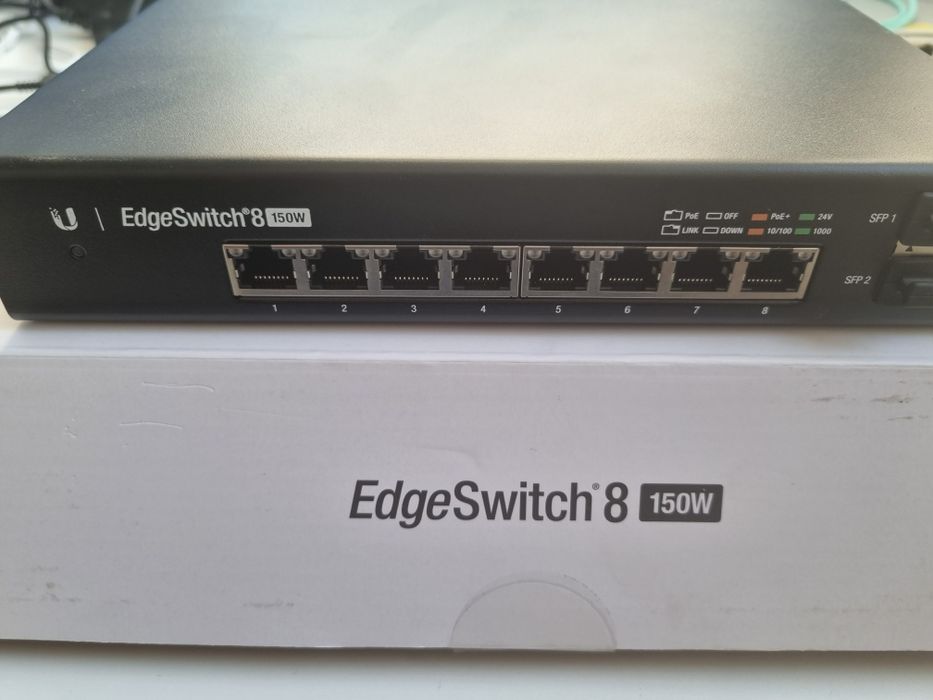 Switch ubiquity edgeswitch8 150w