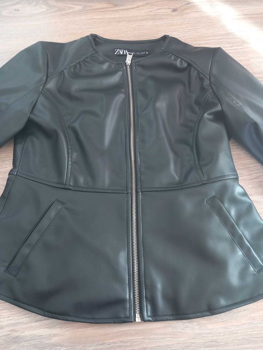 Дамско кожено яке Zara