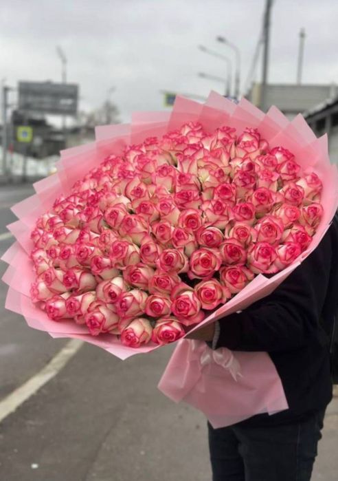 Цветы букеты розы