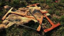 Fierastrau pliabil camping, bushcraft