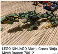 Lego Ninjago movie Green ninja mech dragon 70612