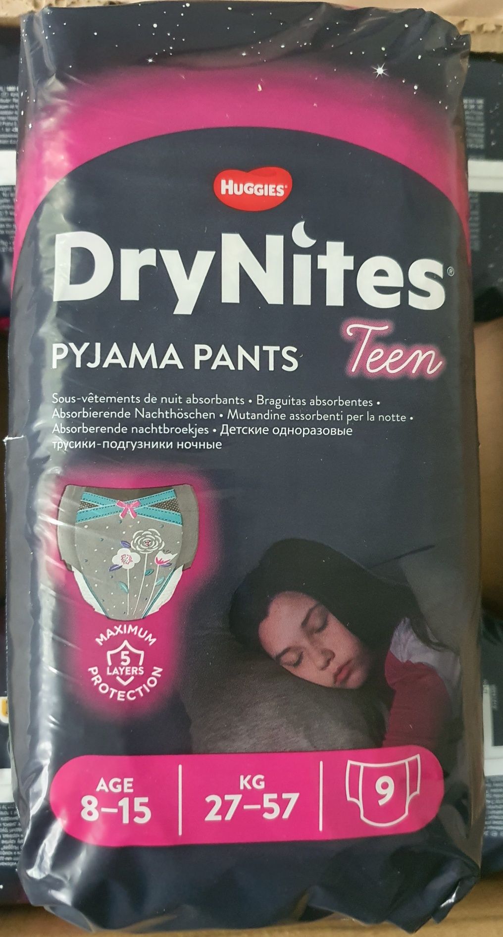 Pampers fetițe Dry Nites