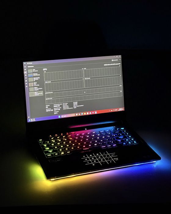 Asus ROG Strix G533, RTX 3070, Ryzen 7, perfect functionabil