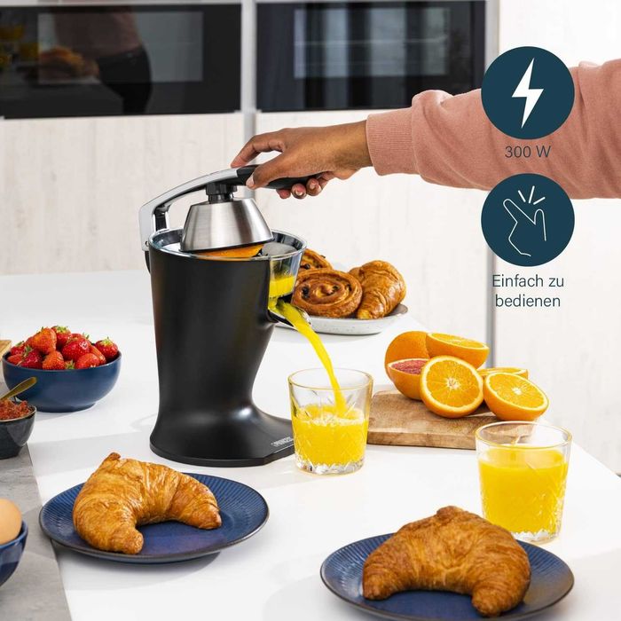 Сокоизстисквачка за цитруси Princess, безшумен мотор, 300W