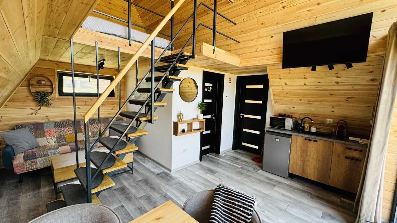 Cabană A-Frame - Chiang Mai, capacitate 3 persoane, ciubăr și jacuzzi