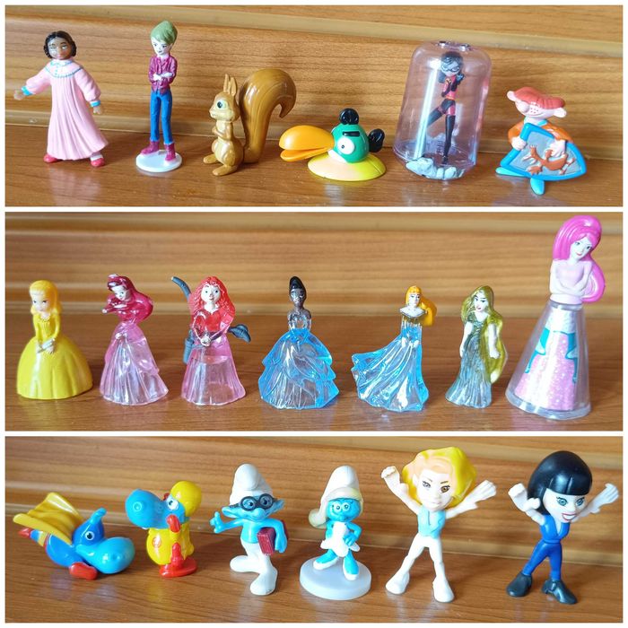 Киндер играчки различни