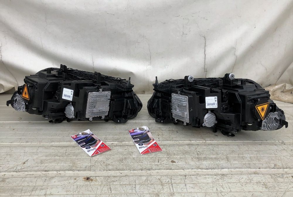 BMW X5 X6 g05 g06 set faruri far stanga dreapta LASER capota bara fata