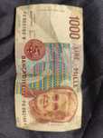 Bancnotă de 1000 Lire italia