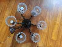 Candelabru vintage Bronz masiv.