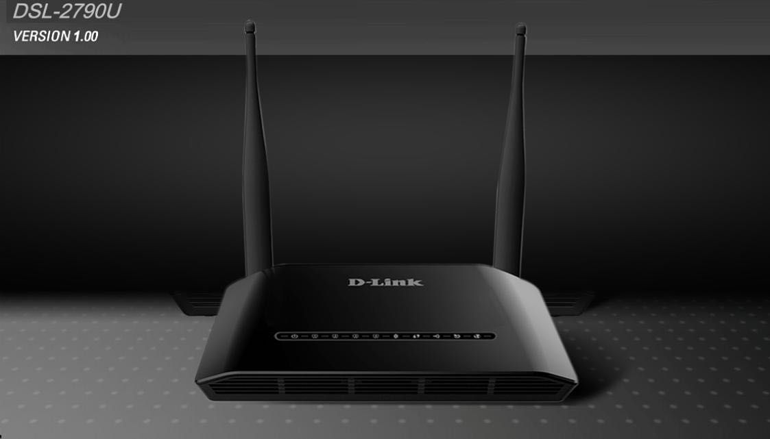 Wi-Fi роутер D-Link DSL-2790U