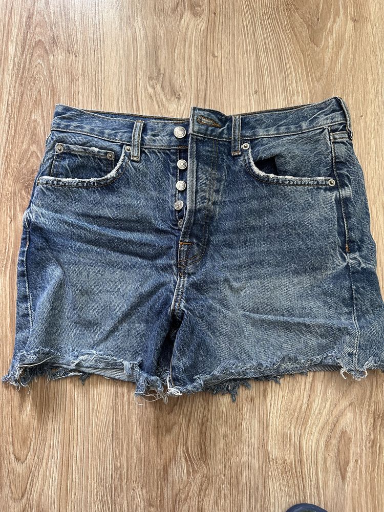 Къси дънкови панталони ZARA