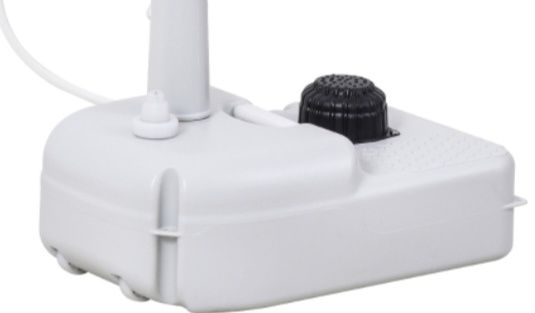 Bazin 17 l chiuveta grădină cu pompa.