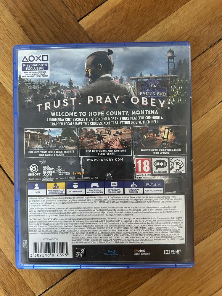 Far cry 5 за PS4