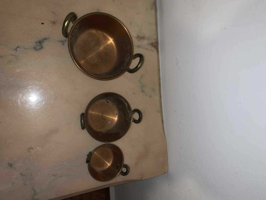 Cratita din cupru decor