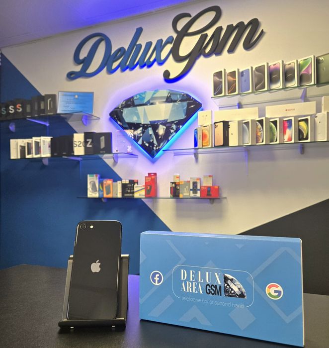 Iphone Se 2020 / Black / DeluxGSM