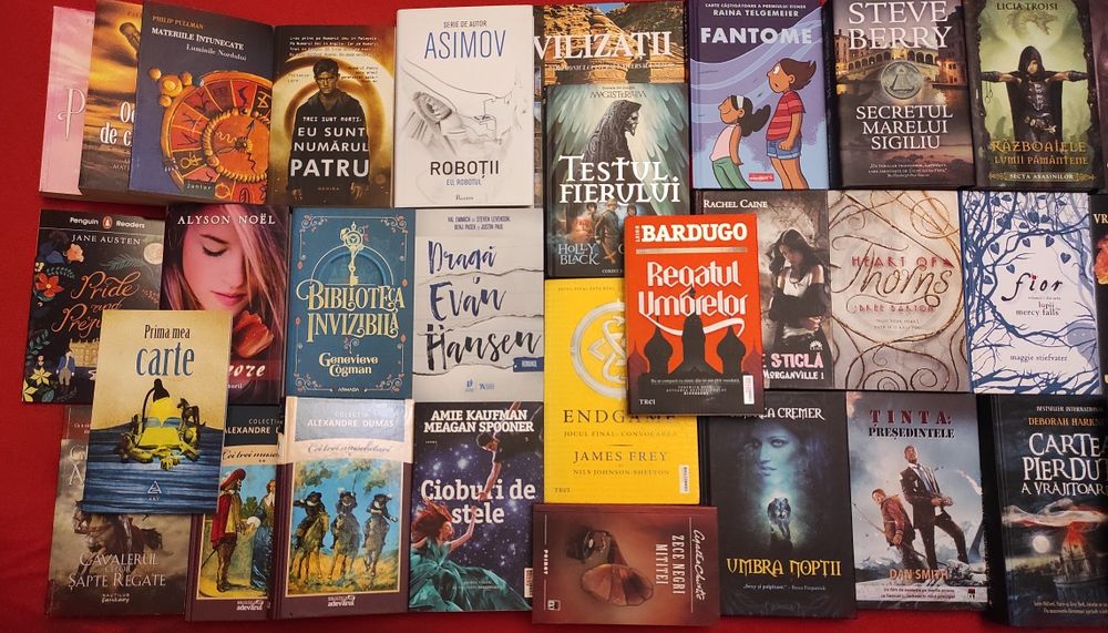 23 Carti - Fantezie, Crime, Actiune, SF, Young Adult, etc.