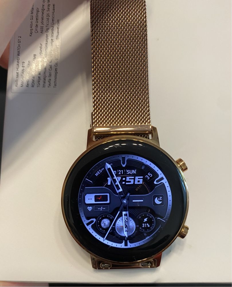 Huawei Watch GT 2 42 mm Gold