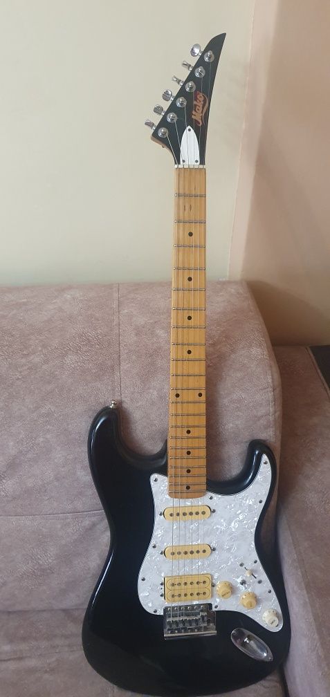 Chitară electrică stratocaster HSS Mako Korea anii 1980