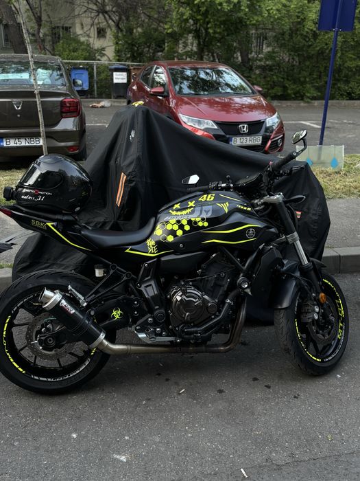 Yamaha mt 07 2017  limitat la A2