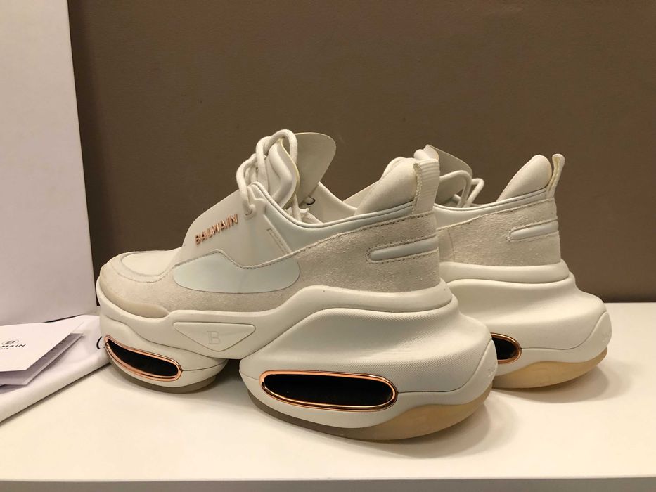 Balmain sneakers 40 oversize, originali, full box, retail 795 euro