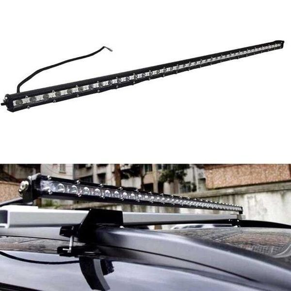 Едноредов Мощен LED BAR Лед Бар Прожектор 112см 126W Slim