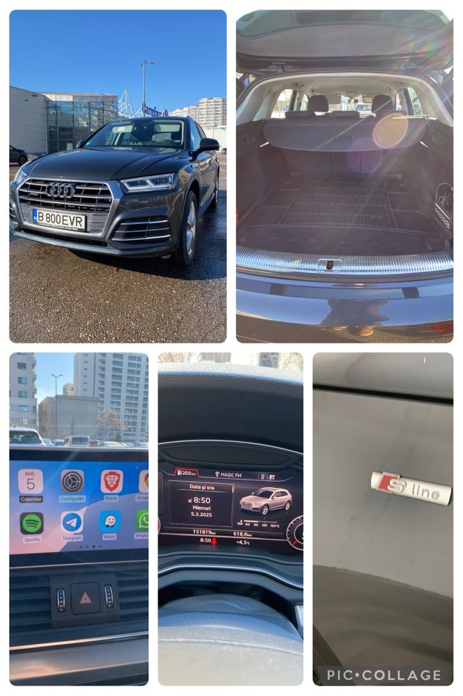 Proprietar vand 2018 Audi Q5 45 TFSI Quattro 252cp S-line