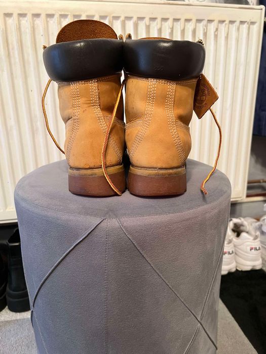 Ghete Timberland Premium 6 Inch Piele