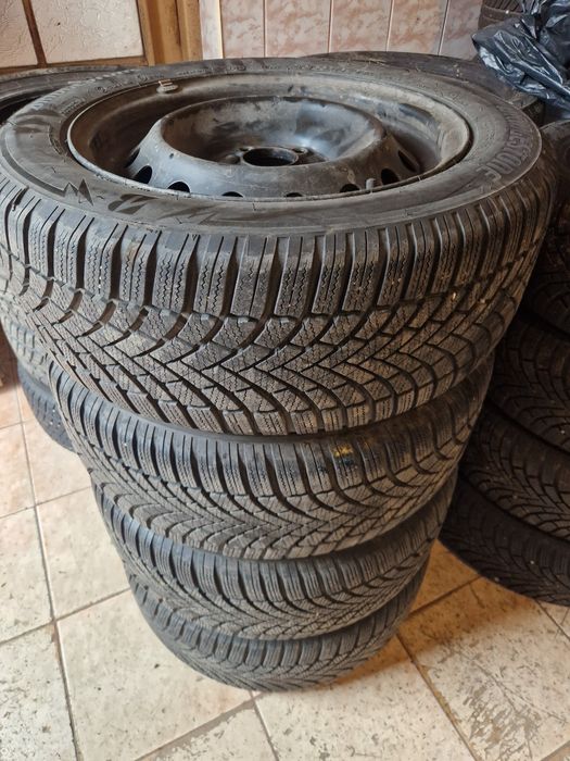 Jante/Roti/Anvelope 215 55 16 pt Honda Civic
