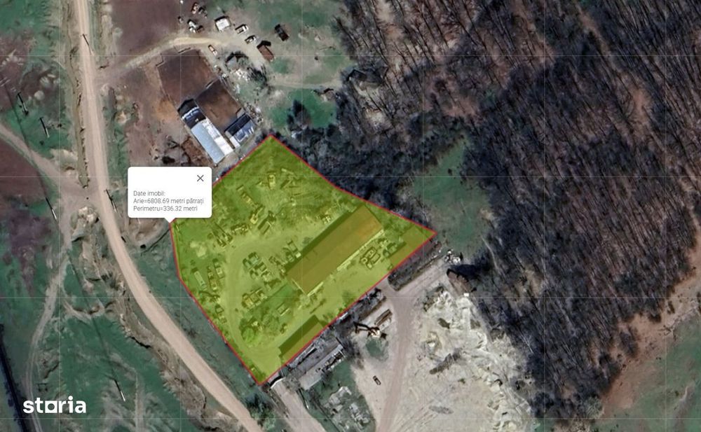Constructii industriale + Teren 6.800 mp - Farcasesti - Gorj