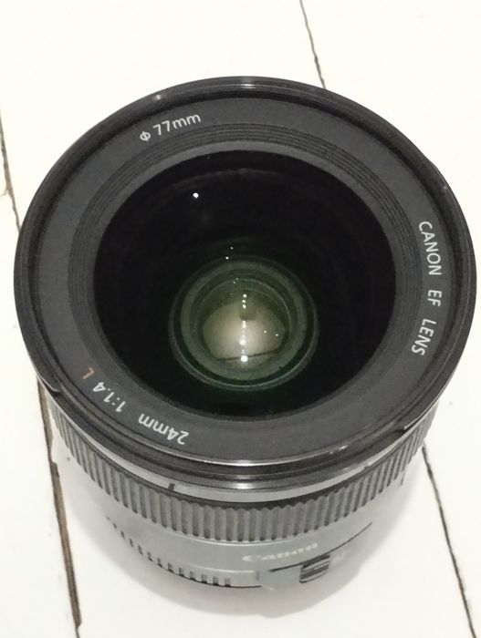 Новый объектив Canon 24mm f 1,4L ll