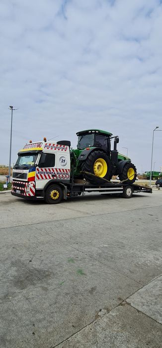 Tractări auto camioane, Transport UTILAJE grele Buldo etc