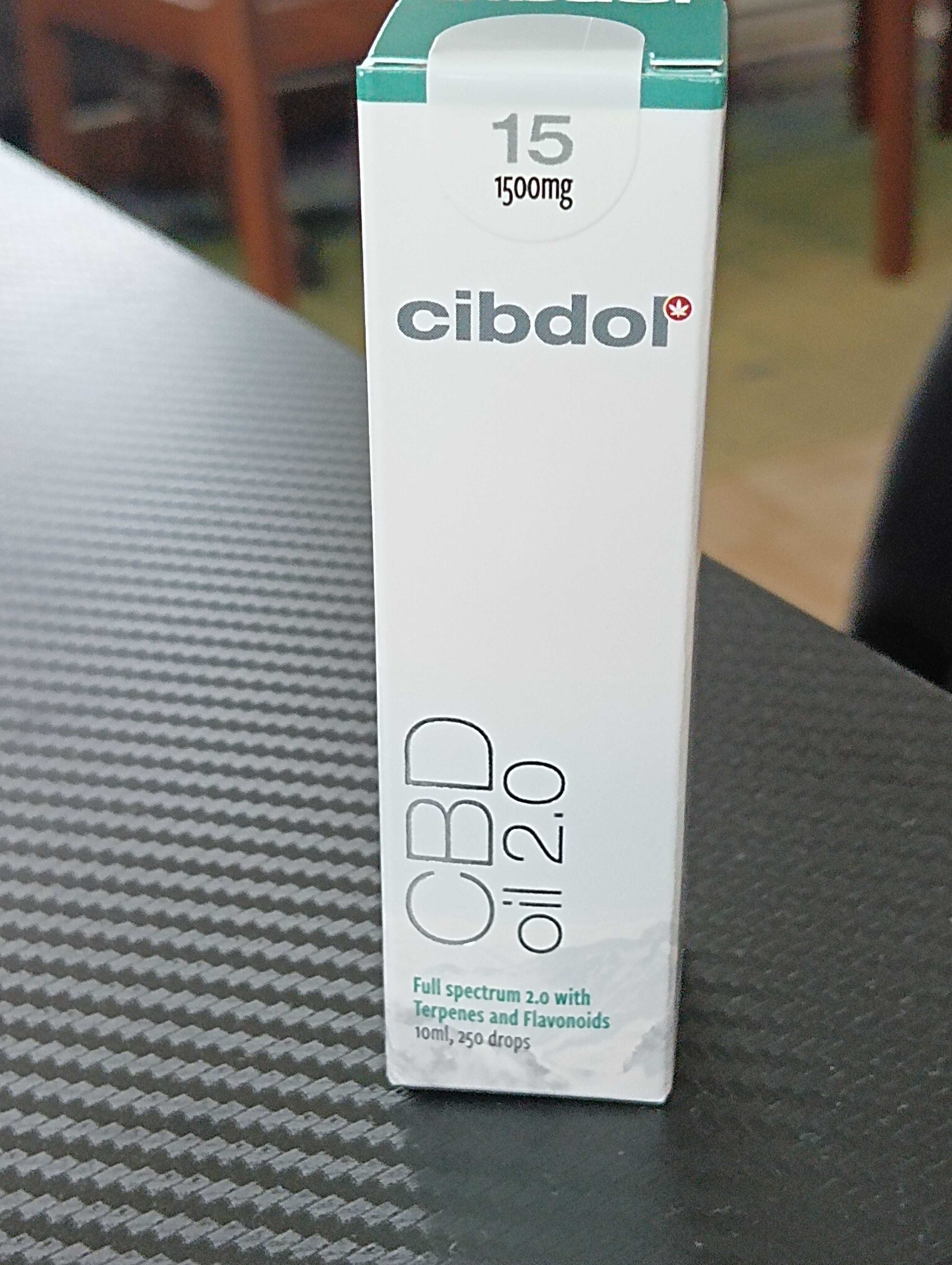 Cibdol 2.0, 15% (1500 mg) + терпени