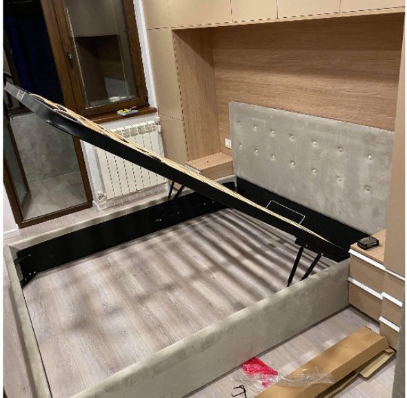 Pat + saltea memorie