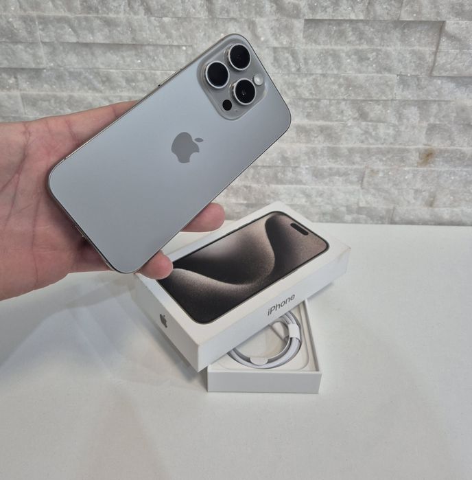 iPhone 15 Pro 128GB. ca NOU !! 88% Bateria