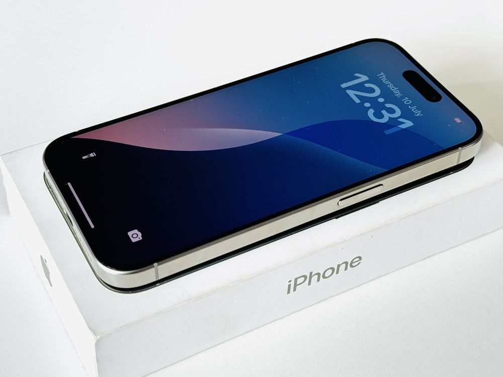 Iphone 15 Pro 128GB Natural Titanium 97% Батерия! Гаранция 6 месеца