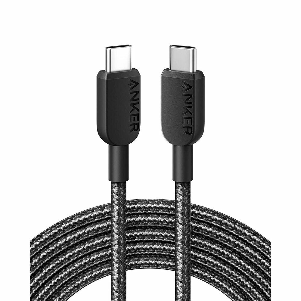 Anker 310 USB-C към USB-C кабел,3м,черен цвят