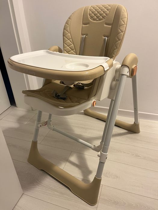 Столче за хранене/люлка Chipolino - Milk Shake, бежово