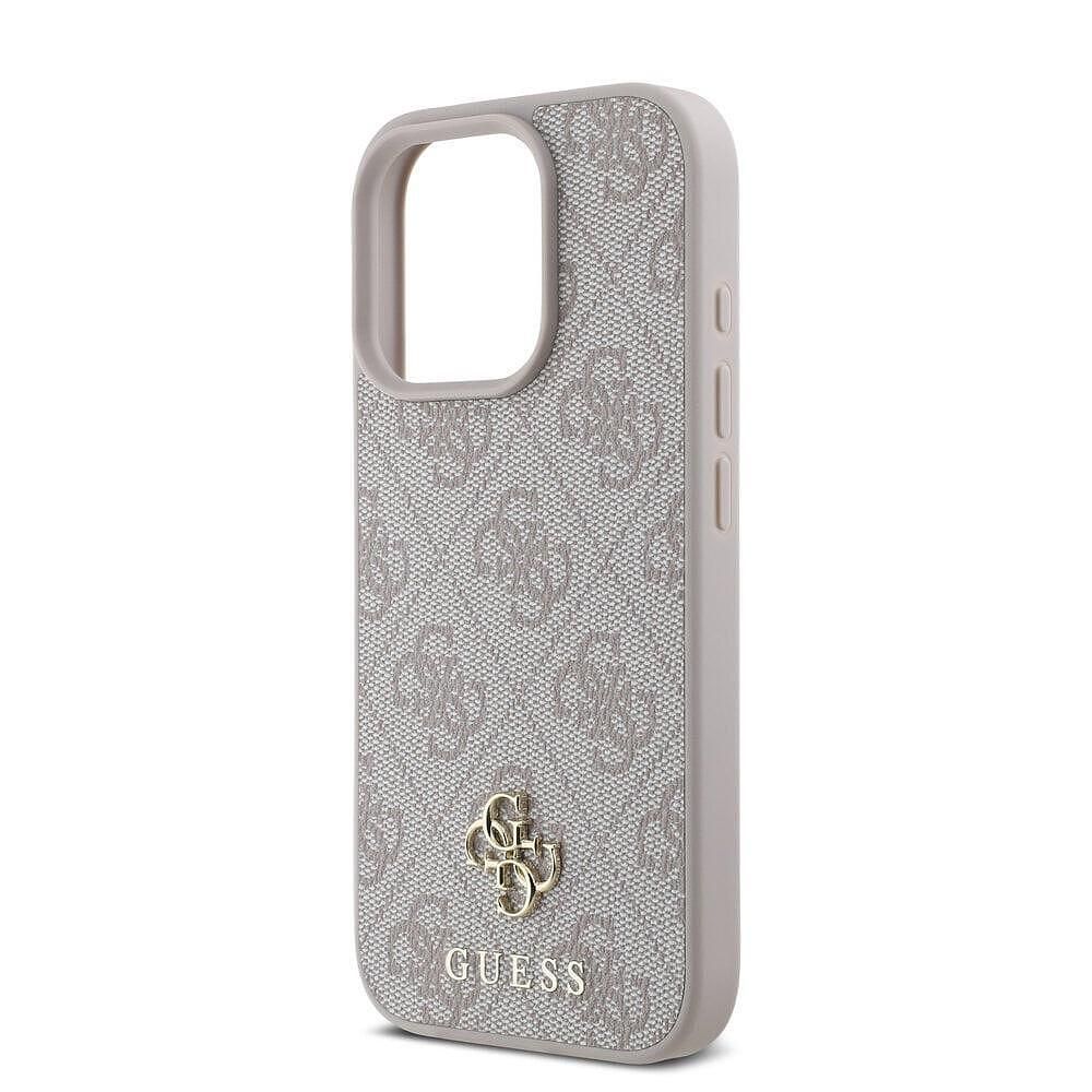 Guess hardcase 4g classic magsafe кейс за iphone 16 pro max – розов