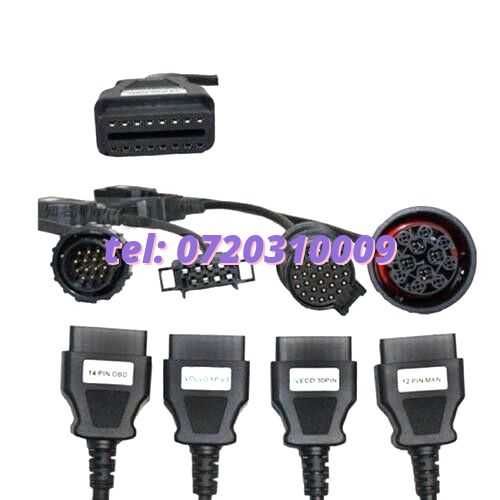 Kit Set 8 Cabluri Adaptoare Obd2 Autocom Delphi Camion