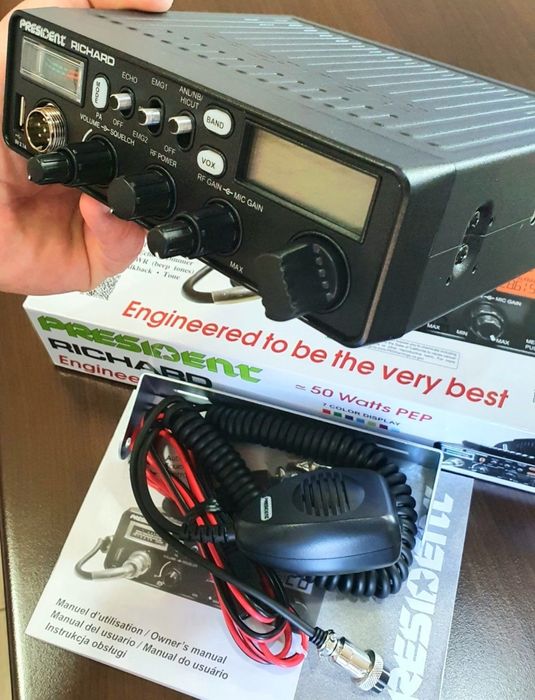 Statie radio CB - President RICHARD II ASC (50W)* noua/garantie