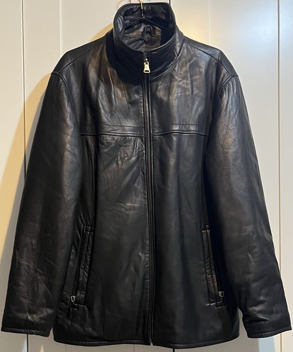 Кожаная куртка Pierre Cardin