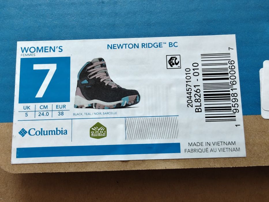 Columbia Newton Ridge BC nou