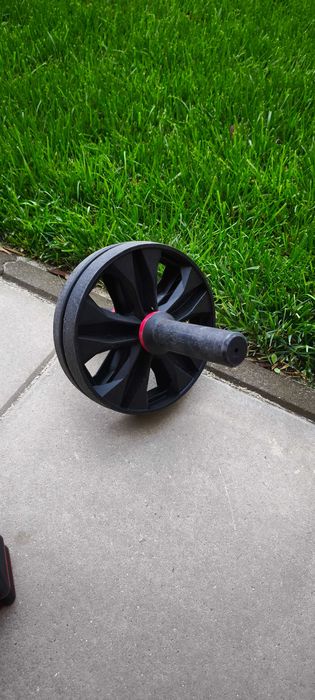 Mânere flotări Push Up Bars + Roată abdominală