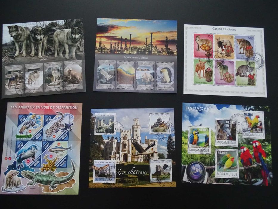 50 colite stampilate , timbre tematice Fauna/Animale (Lot 3109)